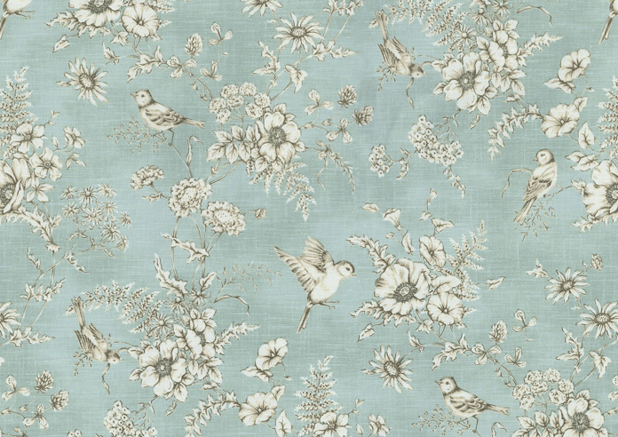Finch Toile, Eau de Nil - Roman Blind - Image 6
